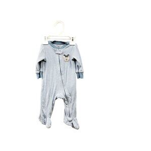 Carter's Baby 0-3M Footed One Piece Pajama Zip Up Boys Girls